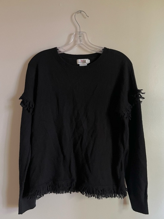 Vineyard Vines Sweaters - Vineyard Vines Woman’s Black Super Soft Cashmere Wool Blend Sweater Size Small